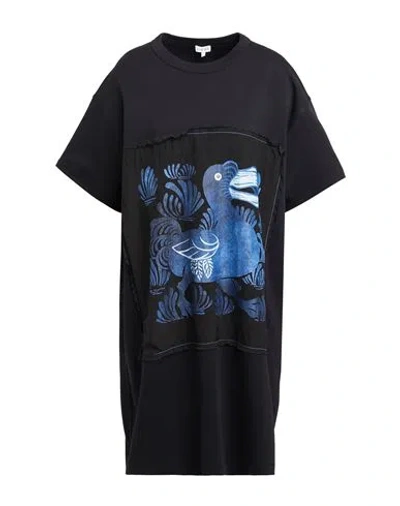 Loewe Woman T-shirt Black Size S Cotton