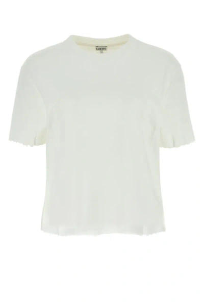 Loewe Woman T-shirt In White