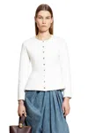 Loewe Woman White Knitwear In White