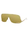 Loewe Shield Mask Sunglasses In Green