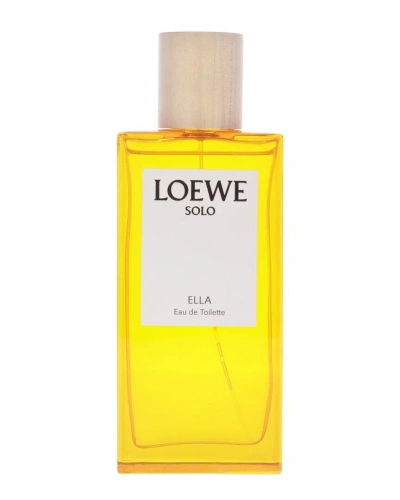 Loewe Women's 3.4oz Solo Ella Edt In White