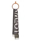 Loewe Womens Navy Blue Logo-intarsia Wool And Cashmere-blend Scarf In Navyblue