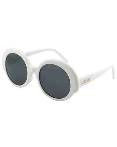 Loewe Women's 54mm Sunglasses In White