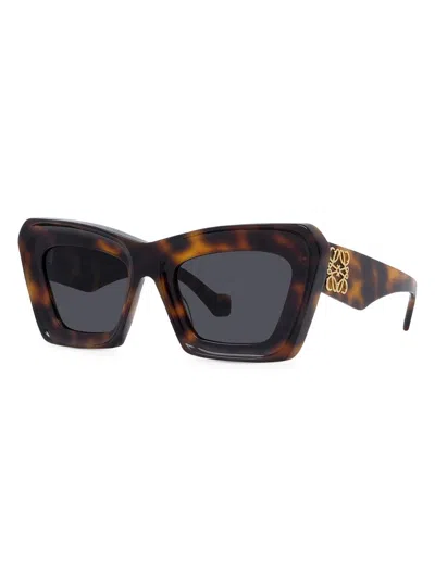 LOEWE WOMEN'S 62MM ANAGRAM CAT-EYE SUNGLASSES