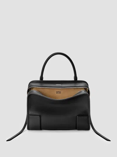 Loewe Women's Amazona 180 Medium Leather Handbag In Black