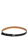Loewe Adjustable Waist Belt In Blackpalla