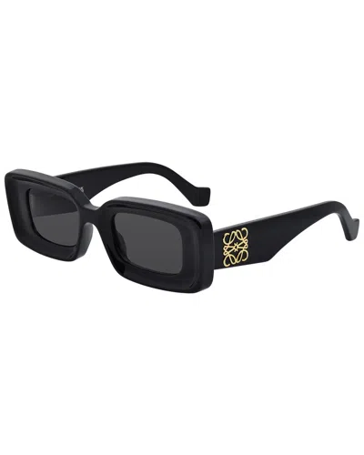 Loewe Women's Anagram 46mm Sunglasses In Black