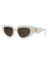 Loewe Women's Anagram 51mm Butterfly Sunglasses In Burgundy