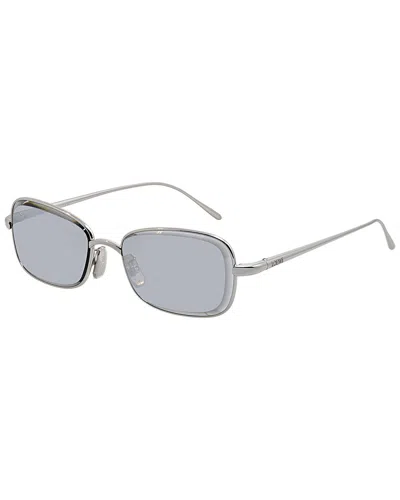Loewe Women's Anagram 54mm Sunglasses In Metallic