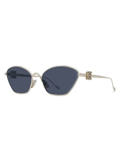 LOEWE WOMEN'S ANAGRAM 57MM CAT-EYE SUNGLASSES