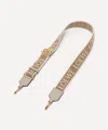 Loewe Women's Anagram Jacquard And Calfskin Strap