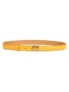 Loewe Women's Anagram Leather Belt In Mandarin