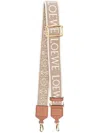 Loewe Women Anagram Leather Strap Belt In Multi