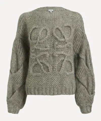 Loewe Women's Anagram Mohair Jumper