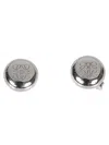 Loewe Women Anagram Pebble Silver Earrings