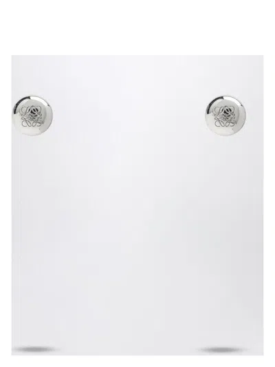LOEWE WOMEN'S ANAGRAM PEBBLE STUD EARRINGS
