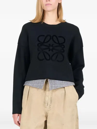 Loewe Anagram-logo Sweater In Multi