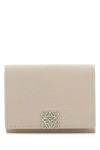 Loewe Anagram Compact Flip Wallet In Multicolor