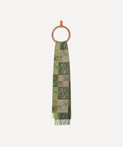 Loewe Women's Anagram Wool-blend Scarf