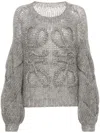 Loewe Women Anagram Wool Blend Sweaater