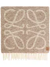 Loewe Women Anagram Wool Scarf