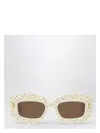 Loewe Arch Mask White Sunglasses In White