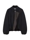 Loewe Twill-trimmed Shell Jacket In Black