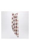 Loewe Asymmetrical Floral Print Dress