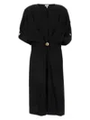 Loewe Women Back Crepe Pebble Dress