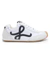 Loewe Ballet Runner 2.0 Nylon And Calfskin Low-top Sneakers In White