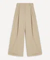 Loewe Pleated Trousers In Neutral