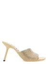 Loewe Sabot Petal In Pelle Scamosciata Beige  Donna