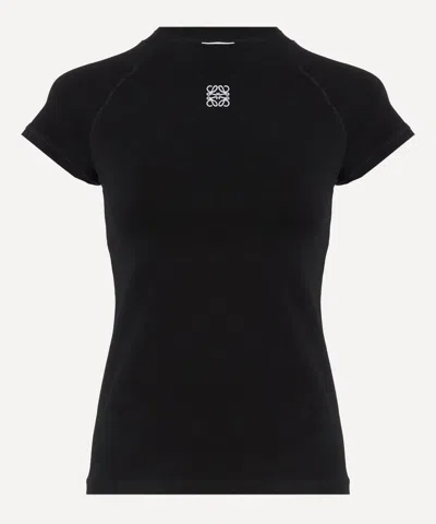 Loewe Women's Black Small Fit T-shirt