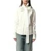 Loewe Bow-detail Cotton Shirt In White
