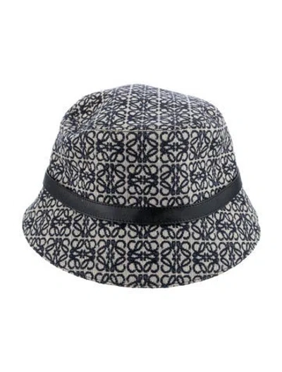 Pre-owned Loewe Women's Bucket Hat In Black