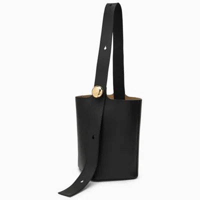 LOEWE WOMEN'S CALFSKIN PEBBLE BUCKET MEDIUM BAG