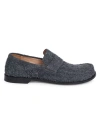 LOEWE WOMEN'S CAMPO SUEDE LOAFERS