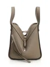 Loewe Hammock Handbags Blue In Gray