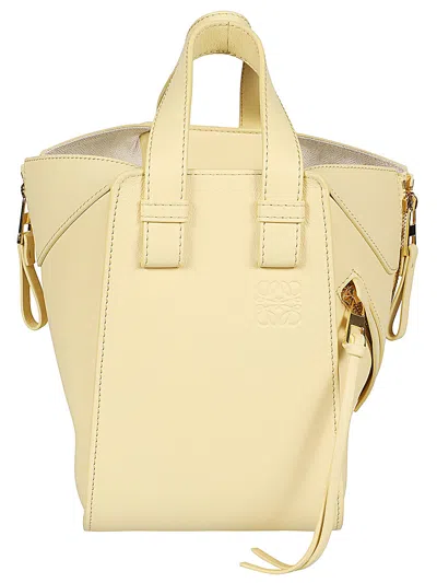 Loewe Women Compact Hammock Leather Handbag In Multicolor