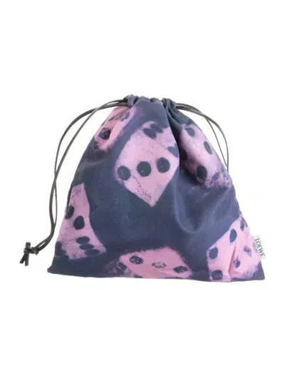 Pre-owned Loewe Women's Cosmetic Bag In Blue