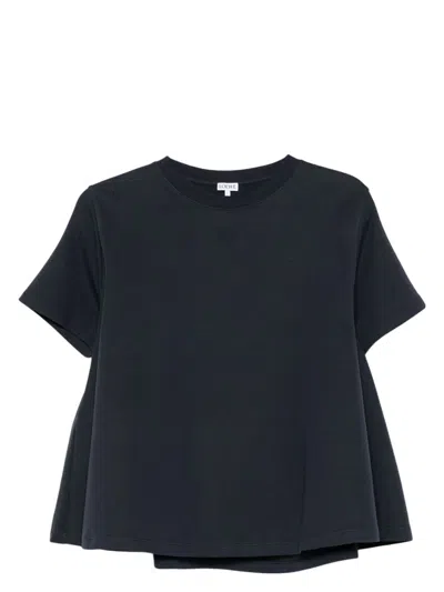 LOEWE WOMEN'S COTTON BLEND T-SHIRTS AND POLOS