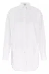 Loewe Oversized Cotton Shirt In White