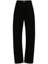 Loewe Cotton Trousers In Black
