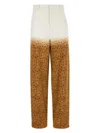 Loewe Pantalone In Crepe Stampato Donna
