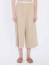 Loewe Women Cropped Trousers In Cream