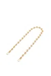 Loewe Thin Donut Shoulder Chain Strap In Gold