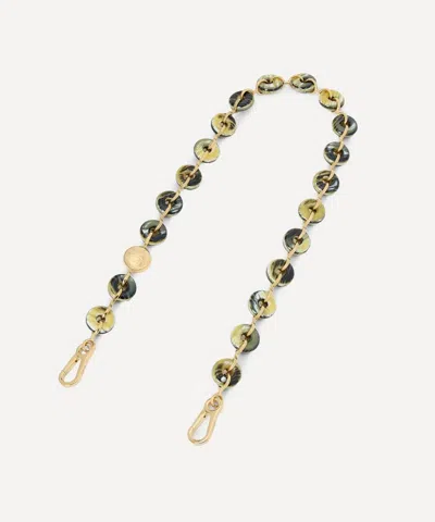 Loewe Women's Donut Chain Bag Strap In Black