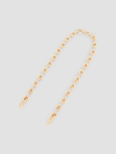 Loewe Women's Donut Chain Stainless Steel Shoulder Strap In Gold