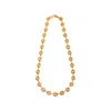 Loewe Donut Chain Bag Charm In Gold