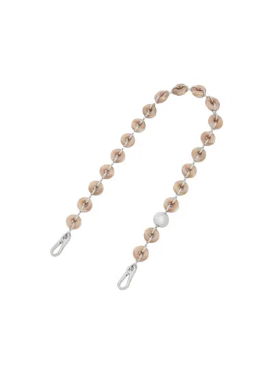 Loewe Women's Donut Chain Strap In White
